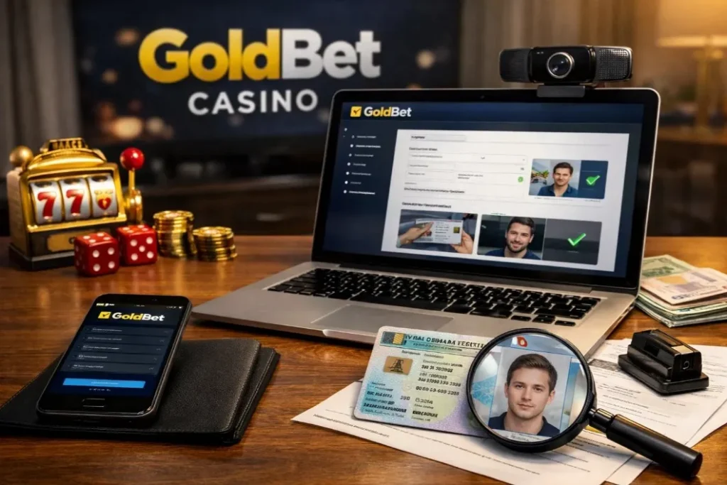 GoldBet Casino registrazione: come aprire un conto e completare il KYC senza errori