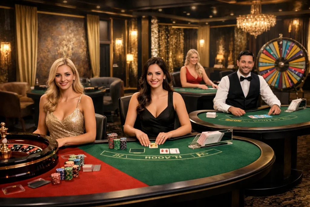 La Sezione Live Di Morospin: Tavoli Con Dealer In Tempo Reale